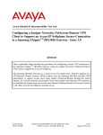 Avaya 2400 Series Digital Telephones User's Manual