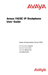 Avaya 1165E User Guide