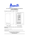 Avanti OBC33SSD User's Manual