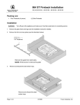 Avalon Stoves ST Fireback 864 User's Manual