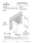 Avalon Stoves DVS Bungalow 95200135 User's Manual