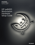 Autodesk XW8400 User's Manual