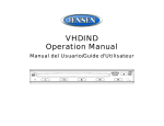 Audiovox VOD85 User's Manual