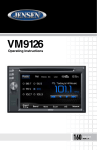 Audiovox VM9126 Owner's Manual