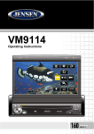 Audiovox VM9114 Owner's Manual