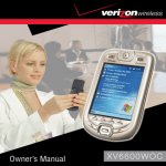 Audiovox XV6600WOC User's Manual