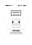 Audiovox VBP3900 User's Manual