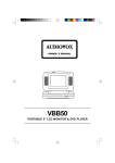 Audiovox VBB50 User's Manual