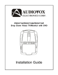Audiovox PROV716P User's Manual