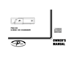 Audiovox PAV-CD User's Manual