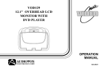 Audiovox Mobile Video 128-8607 User's Manual