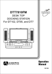 Audiovox DT7 User's Manual