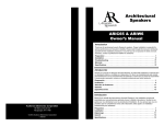 Audiovox ARIC65 User's Manual