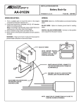 Audiovox AA9103N User's Manual