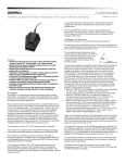 Audio-Technica U891RCX User's Manual