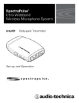Audio-Technica mtu301 User's Manual