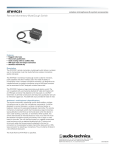 Audio-Technica Mouse ATW-RCS1 User's Manual