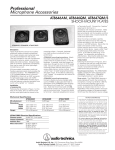 Audio-Technica AT8646AM User's Manual