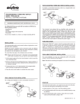 Aube Technologies TI054A-06-3W User's Manual