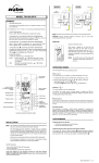 Aube Technologies TH110A-DP-P User's Manual