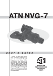 ATN NVG7 User's Manual