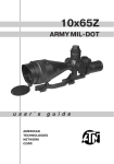 ATN, Inc. 10x65Z User's Manual