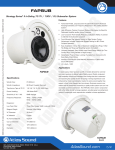 Atlas Sound 100V User's Manual