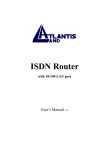 Atlantis Land MNE01 User's Manual