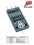 ATD Tools Power Screwdriver 3040 User's Manual