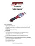 ATD Tools ATD-80152 User's Manual