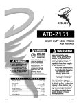 ATD Tools ATD-2151 User's Manual