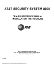 AT&T at&t 8000 User's Manual