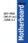 ASUS Z97-PRO(Wi-Fi User's Manual