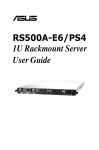 ASUS RS500A-E6/PS4 E5894 User's Manual