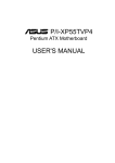 ASUS P/I-XP55TVP4 User's Manual