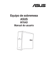 ASUS M70AD S8654 User's Manual