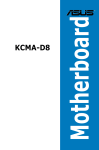 ASUS KCMA-D8 E6016 User's Manual