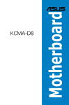 ASUS KCMA-D8 C6016 User's Manual