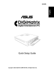 ASUS DiGiMatrix E1470 User's Manual