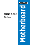 ASUS Deluxe M2N32-SLI User's Manual