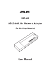 ASUS USB-N13 User's Manual