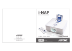 Astone Holdings Pty i-NAPAll-in-one iPod Docking Station User's Manual