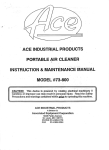 Associated Equipment 73-800 User's Manual