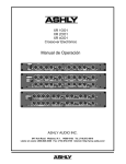 Ashly XR 1OO1 User's Manual