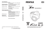 Asahi Pentax X-90 Operating Manual