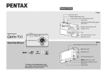 Asahi Pentax Optio T-20 Operating Manual