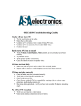 ASA Electronics Radio OEC1550 User's Manual