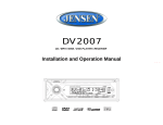 ASA Electronics DV2007 User's Manual
