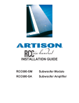 Artison RCC600-SA User's Manual