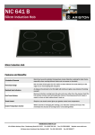 Ariston 60cm User's Manual